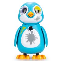 Интерактивен пингвин Silverlit, син 88652, снимка 2 - Фигурки - 43426644