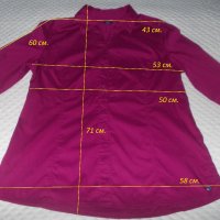 Цикламена риза Cecil, L размер, снимка 4 - Ризи - 28273914