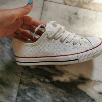 Дамски бели кецове, снимка 6 - Дамски ежедневни обувки - 28101538