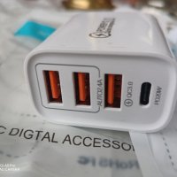 зарядно ново бързо за телефон, тип С , снимка 8 - USB кабели - 43440861