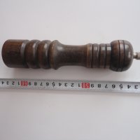 Немска дървена мелница за черен пипер подправки 2, снимка 1 - Антикварни и старинни предмети - 43525531