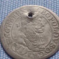 Сребърна монета 6 кройцера 1681г. Леополд първи Виена Свещена Римска Империя 13671, снимка 5 - Нумизматика и бонистика - 42968013