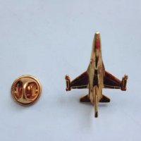 Значка изтребител F-16, снимка 1 - Колекции - 39695821