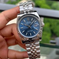 Мъжки часовник Rolex Datejust Blue Dial с автоматичен механизъм, снимка 1 - Мъжки - 43777359