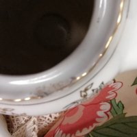 Антикварна порцеланова кана чайник Thun, снимка 3 - Сервизи - 28374308