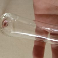  Стилна ваза от кристално стъкло  Размер 24см, снимка 3 - Антикварни и старинни предмети - 43582240