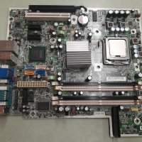 Дъно и процесор HP DC5800 461536-001 450667-001 LGA775 Q33 за части + Intel Core2Duo E6550 2.33GHz, снимка 1 - Дънни платки - 44048542