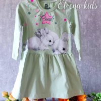 Рокля на зайче, снимка 1 - Детски рокли и поли - 43943772