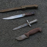 Нож кама 4бр лот, снимка 1 - Антикварни и старинни предмети - 33292090