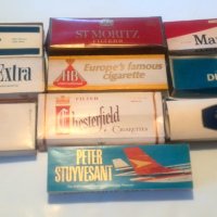 Стари празни цигарени кутии, снимка 1 - Колекции - 43698356
