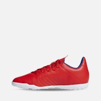 НАМАЛЕНИ!!!Футболни обувки стоножки Adidas X 18.4 TF Red BB9417, снимка 2 - Футбол - 40660266