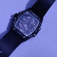 Мъжки луксозен часовник Hublot Spirit of Big Bang Tourbillon Carbon Limited Edition , снимка 10 - Мъжки - 36619117