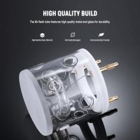 Нова Neewer Q4 студийна флаш светкавица - Крушка 400W , снимка 6 - Друга електроника - 43194302