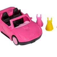 Комплект кола с мини кукла и аксесоари, снимка 1 - Кукли - 43293888