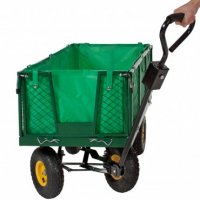 Градинска количка, товароносимост 300 кг, снимка 4 - Градинска техника - 38543538