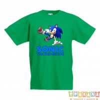 Детска тениска Соник Sonic the Hedgehog 4, снимка 3 - Детски тениски и потници - 32943430