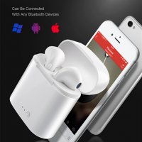 Безжични слушалки Хендсфри Блутут Bluetooth 5.0 i7S Wireless Earphones, снимка 1 - Слушалки, hands-free - 28581558