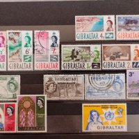 Гибралтар 1953 / 1968 г. 14 бр.марки