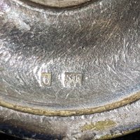 Старинна посребрена чаша , снимка 4 - Антикварни и старинни предмети - 35228914