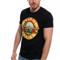 Нова мъжка тениска с логото на музикалната група Guns N'Roses, снимка 3 - Тениски - 32953652