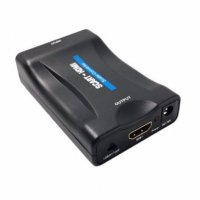 Конвертор HDMI към Scart / HDMI to SCART / SCART to HDMI, снимка 5 - Плейъри, домашно кино, прожектори - 24450222