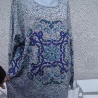 3XL/4XL Нова  блуза Indigo, снимка 1 - Блузи с дълъг ръкав и пуловери - 35053736