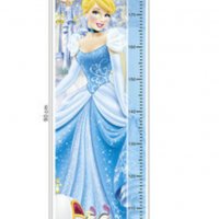 Стенен стикер Леденото кралство със скала за измерване ръста на детето , снимка 3 - Други - 33184091