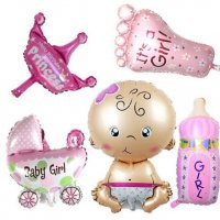 Балони за посрещане на новородено, снимка 1 - Надуваеми играчки - 28006923