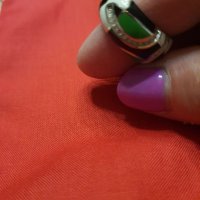 Намалявям  пръстен с пъстър емайл, снимка 3 - Пръстени - 32563540
