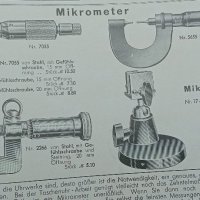 Стар немски микрометър Hommel,DRP,1930г., снимка 10 - Антикварни и старинни предмети - 43414897