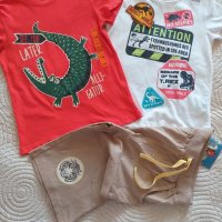 Лот тениски и панталон Jurassic world 110 , снимка 2 - Детски анцузи и суичери - 37727414