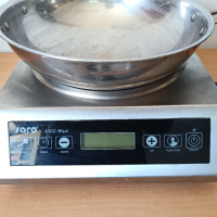 професионален индукционен котлон с уок тиган "SARO", снимка 3 - Обзавеждане на кухня - 44882025