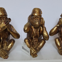 Статуетка на трите маймуни на Veronese , снимка 2 - Статуетки - 44843671