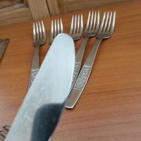 Руски прибори за хранене вилици и ножове, снимка 6 - Антикварни и старинни предмети - 33616937