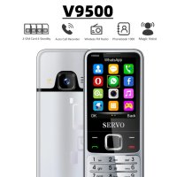 4 SIM карти!  Телефон SERVO V9500 Magic Voice , снимка 2 - Телефони с две сим карти - 43983752