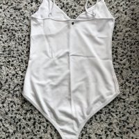 MoHiTo 🔝 Бяло бюстие - боди , с презрамки , S размер , снимка 3 - Корсети, бюстиета, топове - 28649610