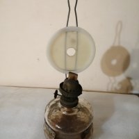 Старинна газова лампа, снимка 1 - Антикварни и старинни предмети - 43426832