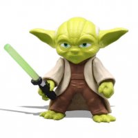 Йода Yoda Star Wars Междузвездни войни фигурка играчка пластмасова, снимка 2 - Фигурки - 32856521