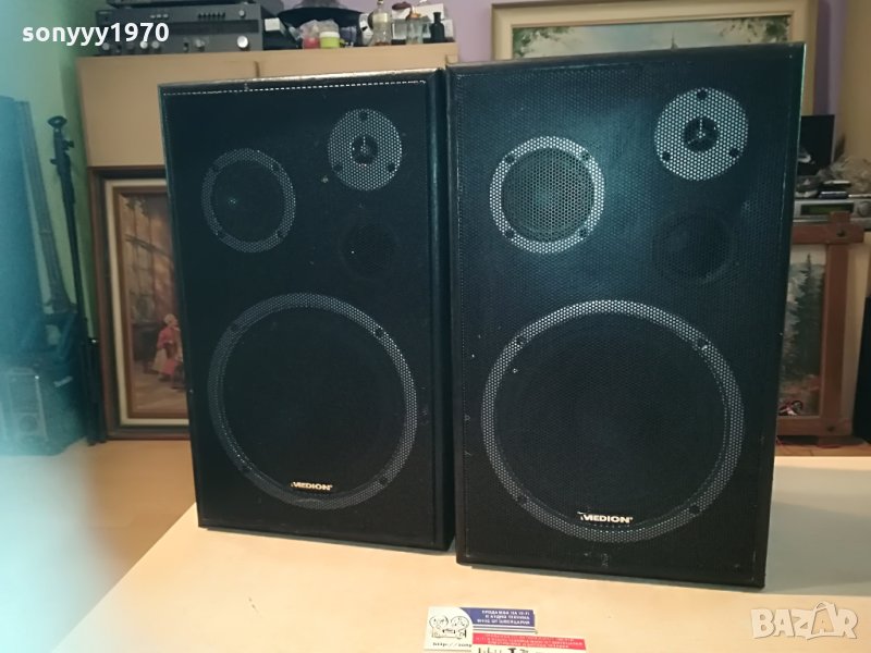 medion 2бр внос germany 2x140w-3way 1506211334, снимка 1