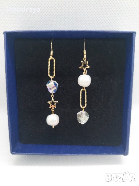 Обици с перли, снимка 1