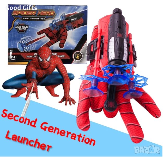 Ръкавица на Спайдърмен с изстрелвачка, снимка 1