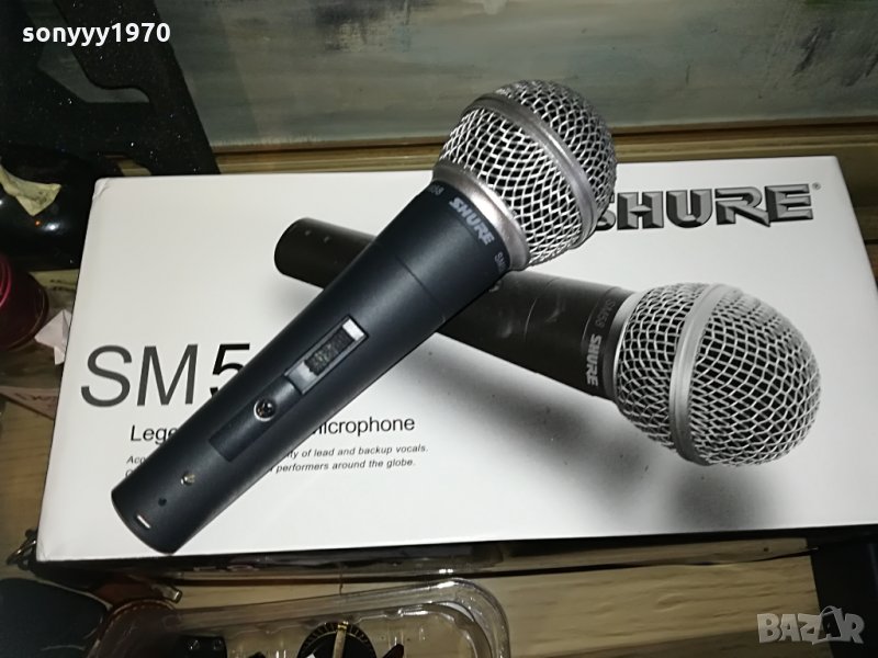 shure sm58-внос швеицария, снимка 1