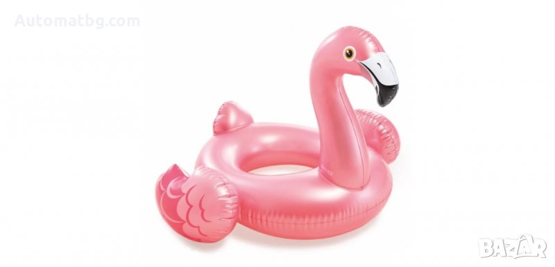 Надуваемо Розово фламинго Intex , снимка 1
