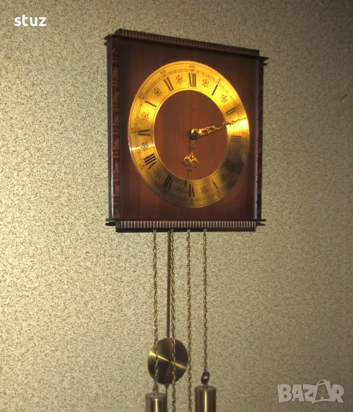 Стенен часовник Ankra/Hermle, с гонгове, снимка 1