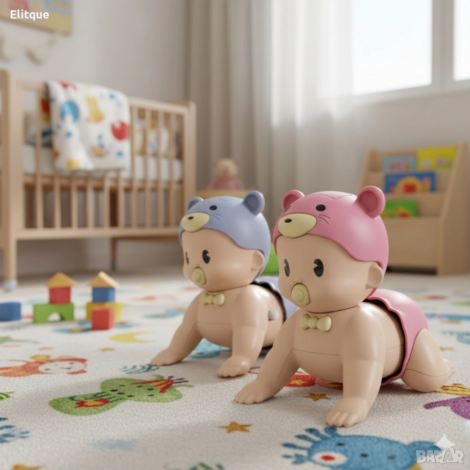 Пълзящо бебе играчка, снимка 1