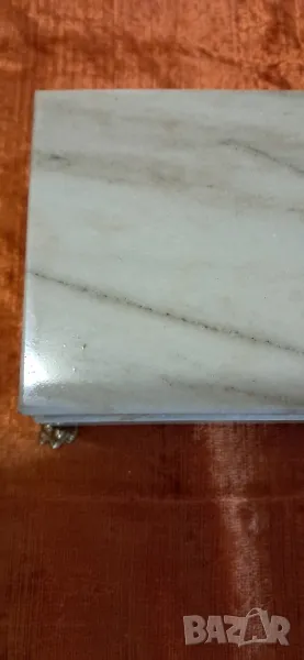Ретро мраморна кутия , снимка 1