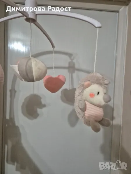 Детска музикална въртележка за бебешко легло! Състояние ново? , снимка 1
