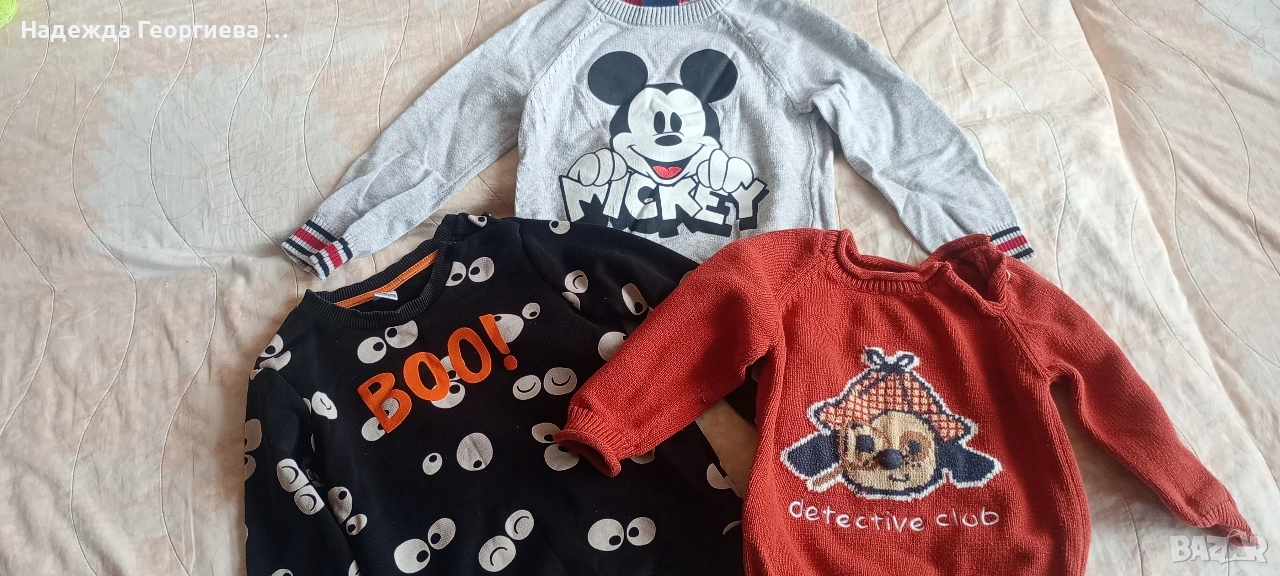 Блузки и половерчета за момче 24 - 36 месеца, снимка 1