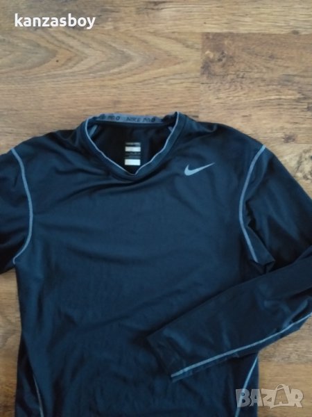 Nike Pro Men's Tight Fit Long-Sleeve Top - страхотна фитнес блуза , снимка 1