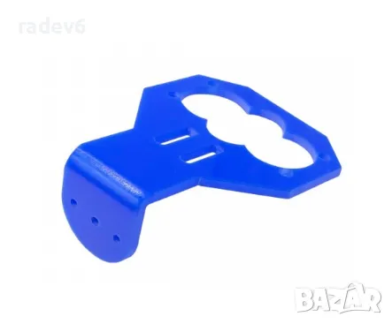 Стойка за ултразвуков сензор – HC-SR04, синя, снимка 1